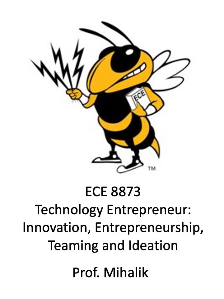 ECE8873: Technology Ventures
